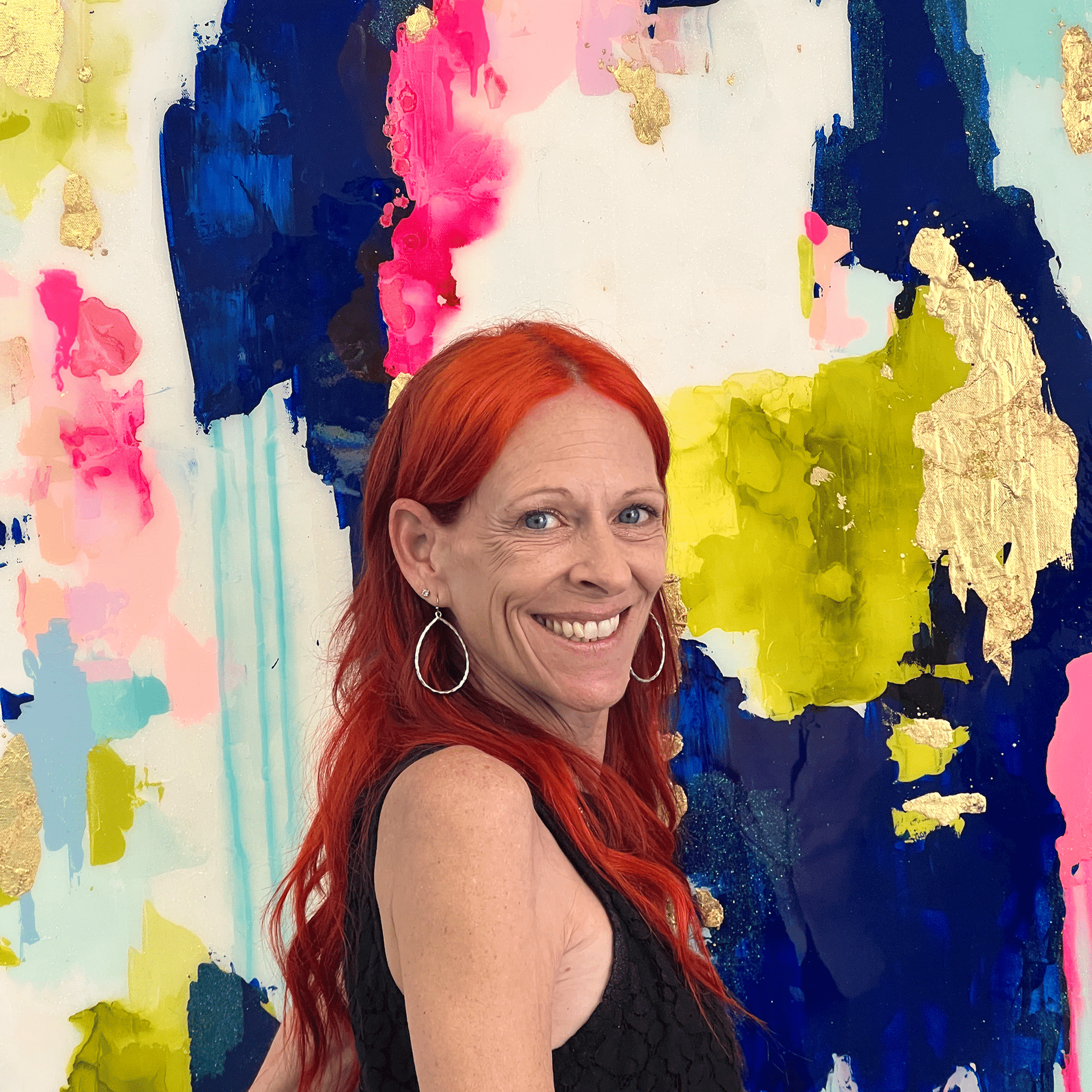 Portrait of Sarah, a professional stylist at Pura Vida Salon, showcasing their expertise and style.